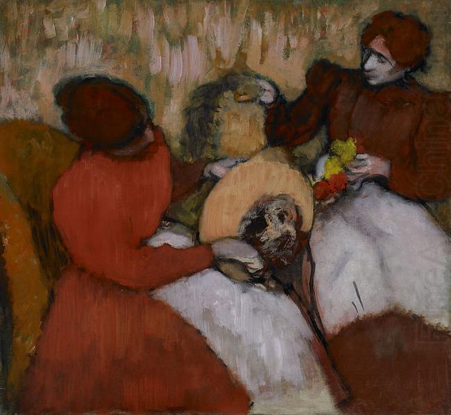The Milliners, Edgar Degas